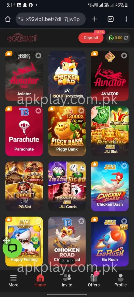 X92 Bet game real app